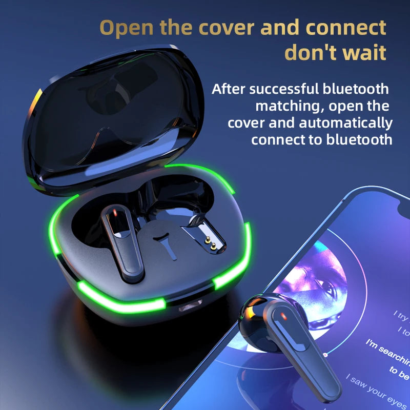 Fone de Ouvido Esportivo Bluetooth HIFI TWS Pro60