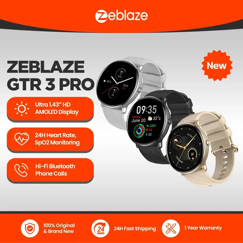 Smartwatch Relógio Inteligente Zeblaze GTR 3 Pro